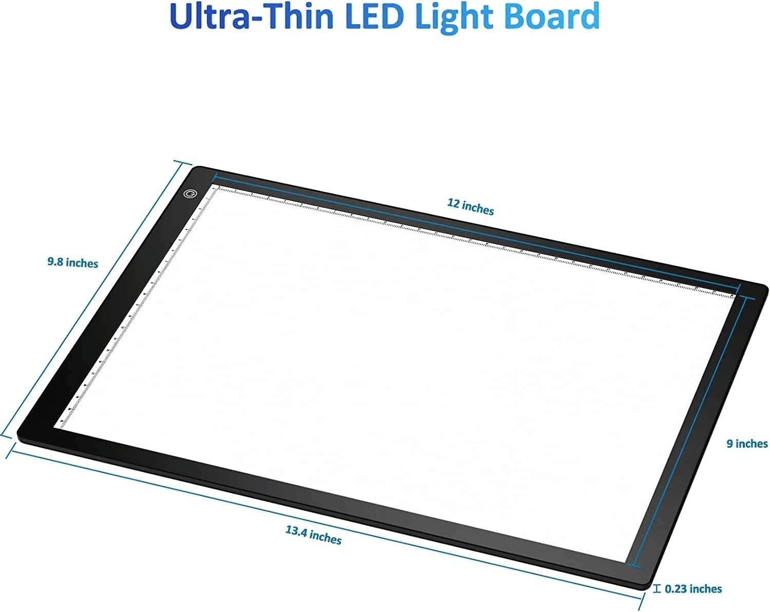 Slide Viewer Light Box, Ultra-Thin A4 USB Powered Light Scanner for Photo Slide