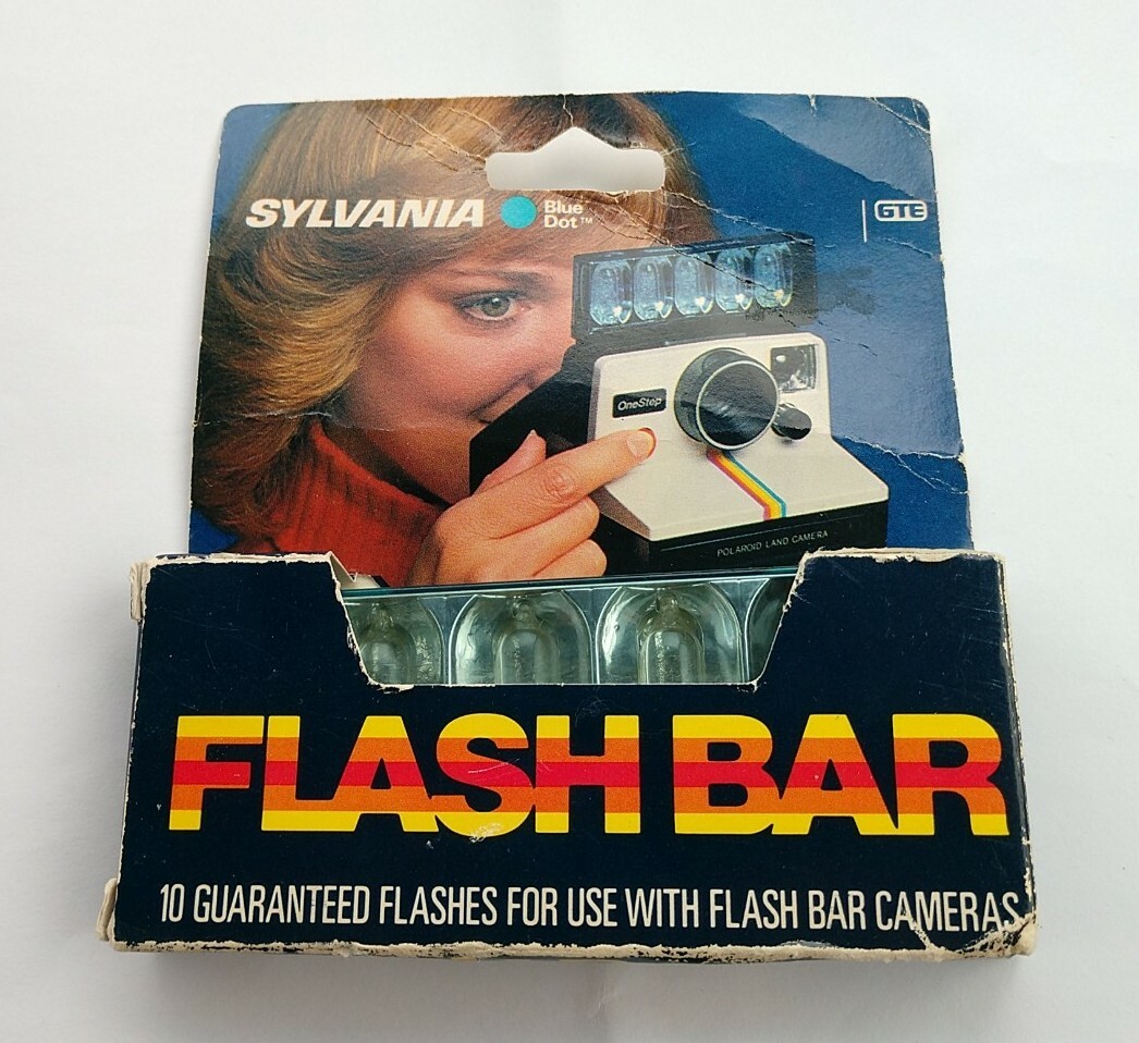 Vintage Sealed Sylvania Flash Bar Blue Dot GTE Brand New NOS
