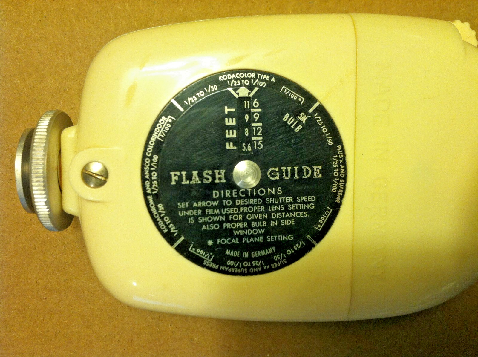 Vintage 🔥VOTAR🔥 Automatic BC Flash Gun Camera Flash Made in West Germany RARE