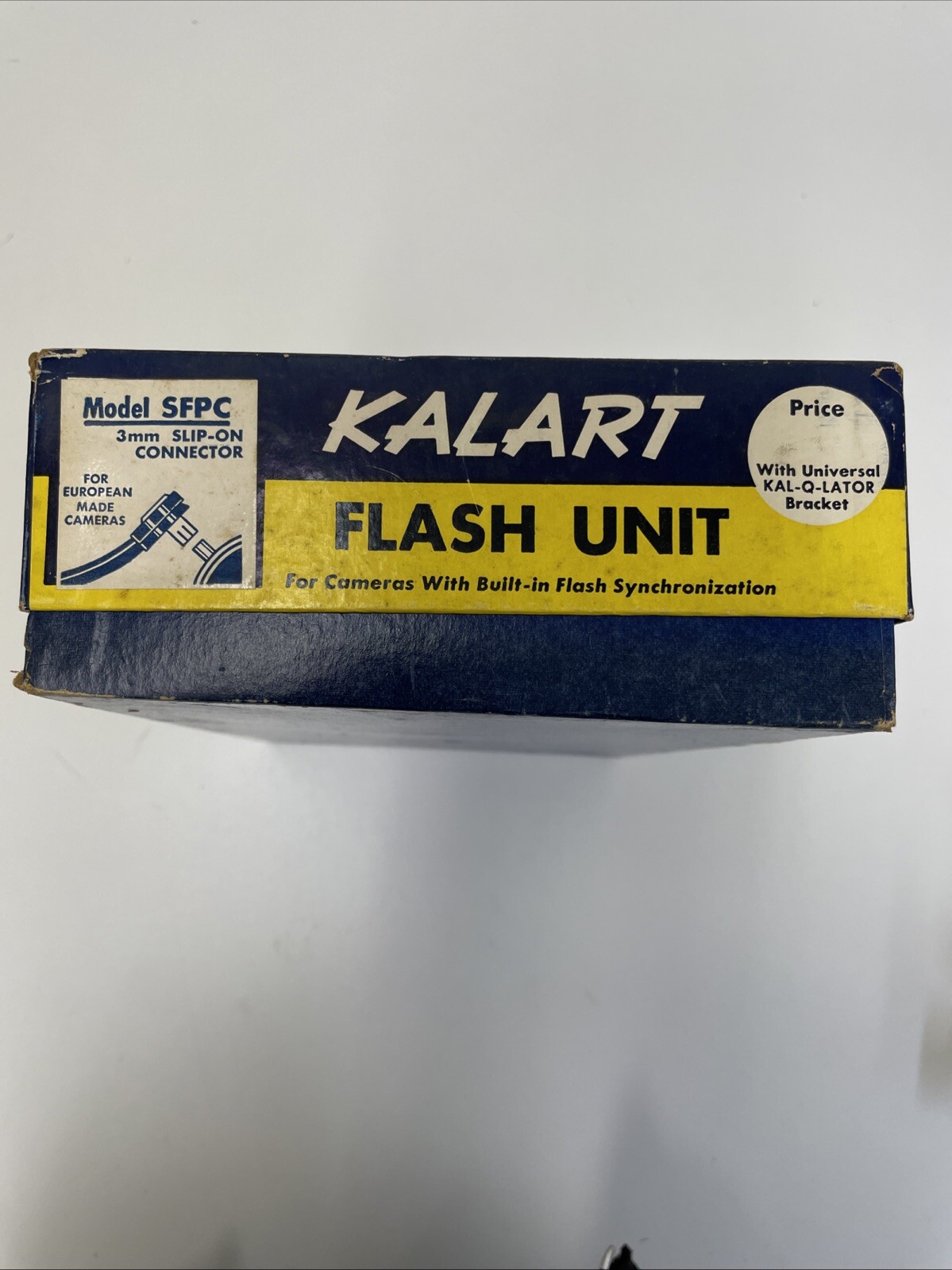 Vintage Safety First Kalart Super Speed Flash Unit Orig Box Accessories