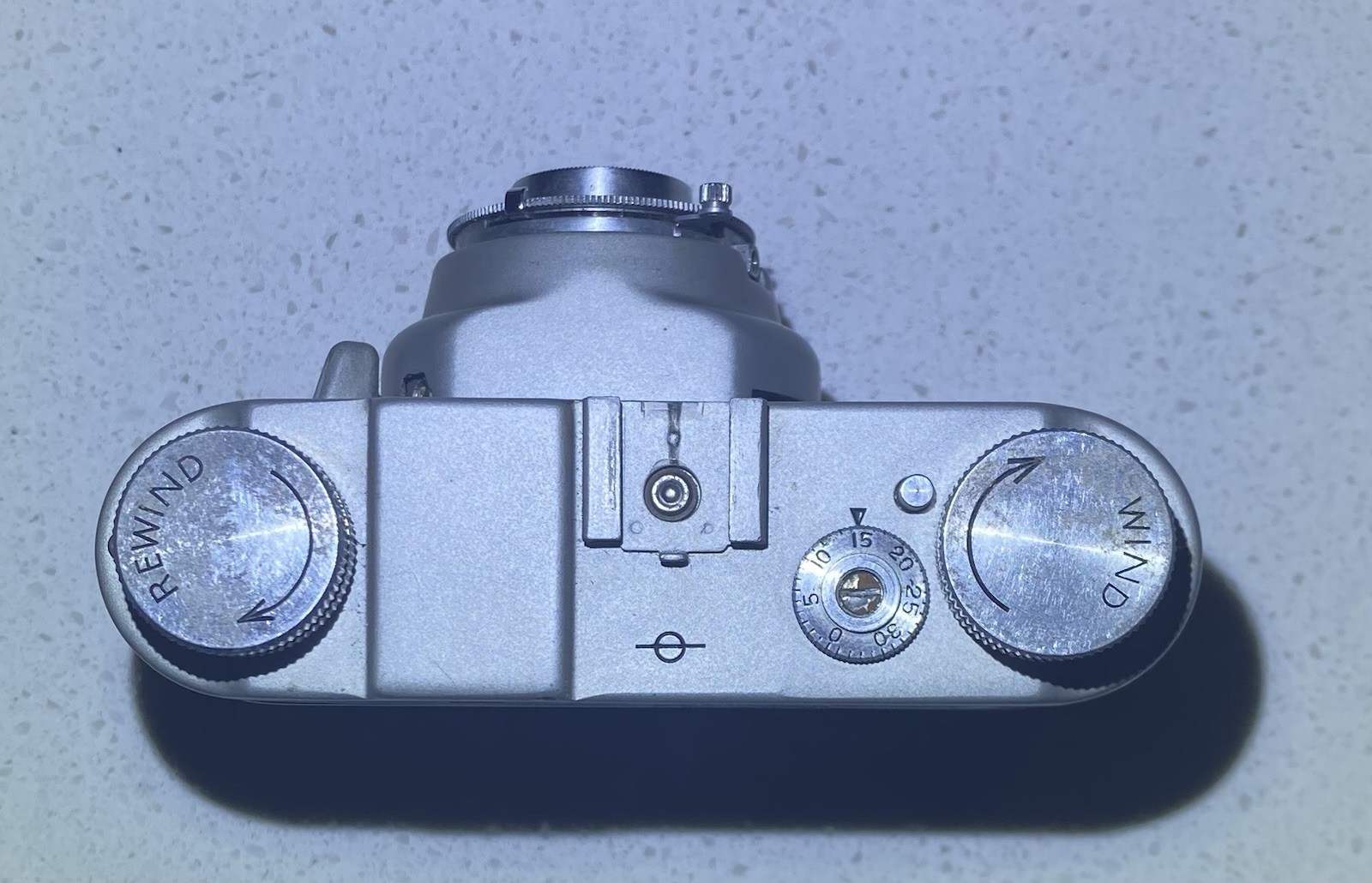 Ciro 35, 50mm Film Camera and Original Leather Case, Made In USA