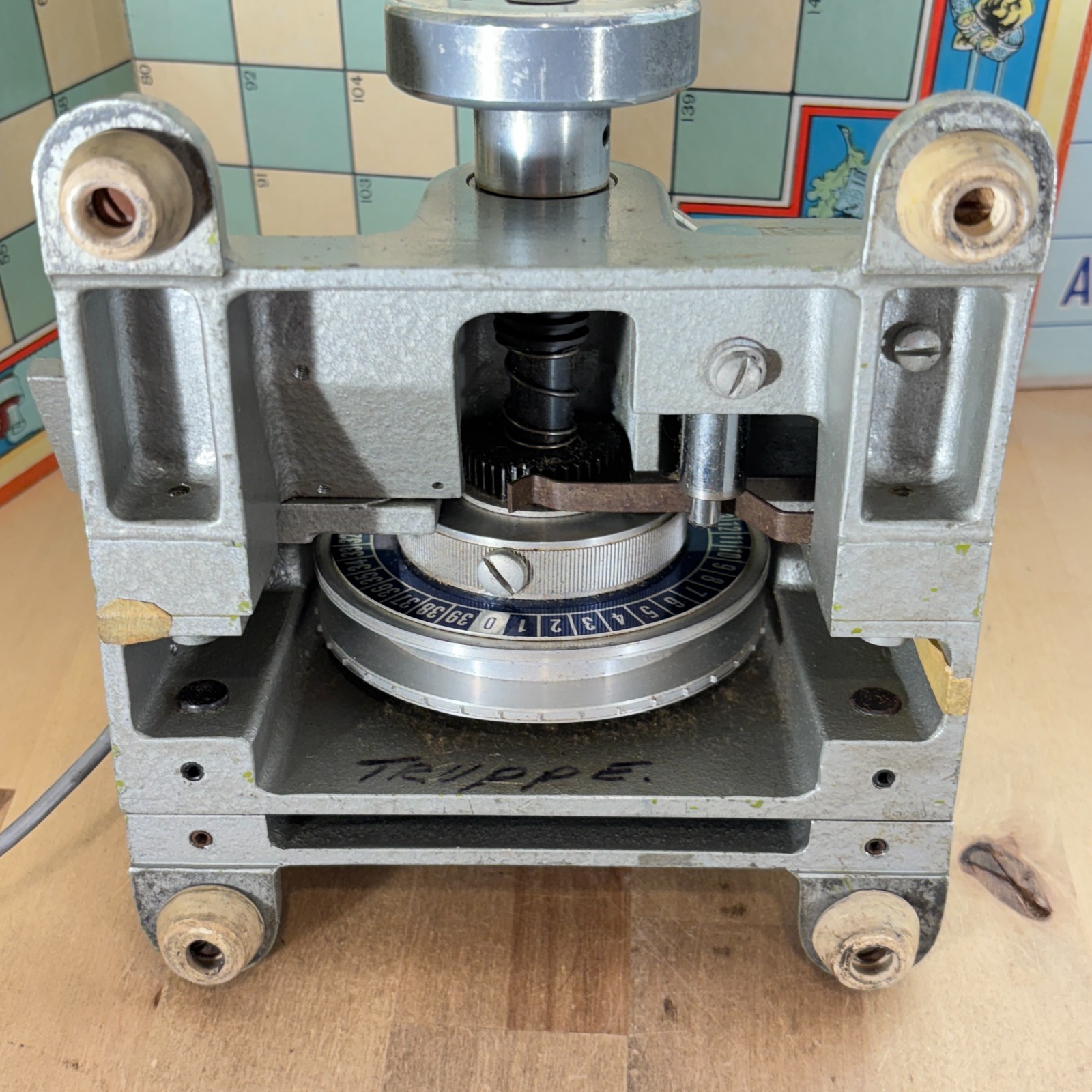 Precision Magnetic Synchronizer Attachement Movie Film Editing Equipment Vintage