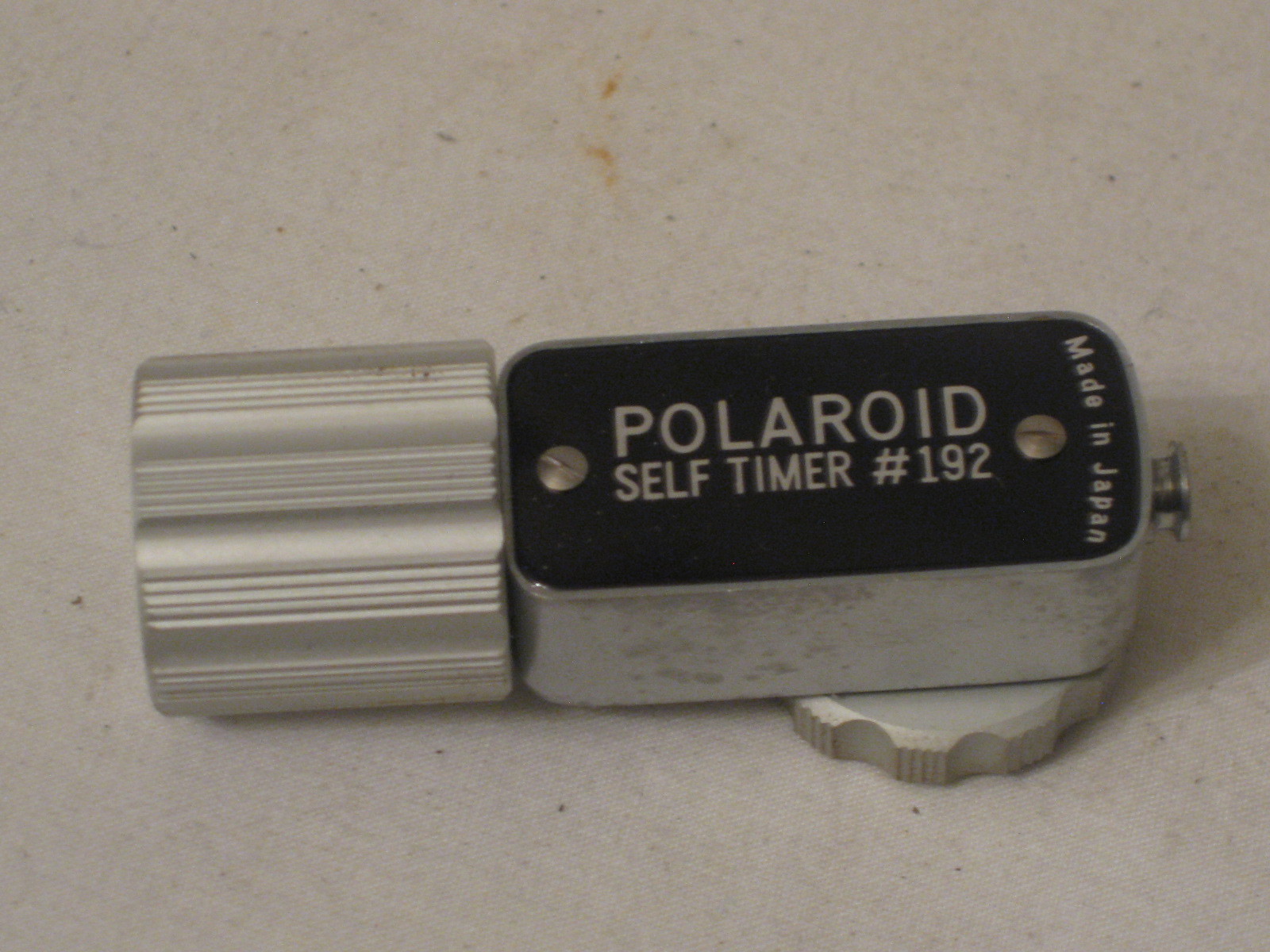 vintage POLAROID SELF-TIMER #192 camera photography time w/ hard case