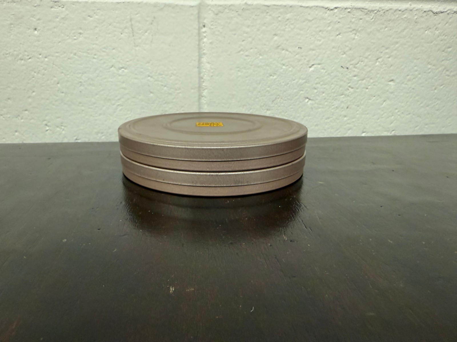 Lot of 2 – Super 8mm Vintage Empty Reels Metal 5″ 200′ Each With Cases