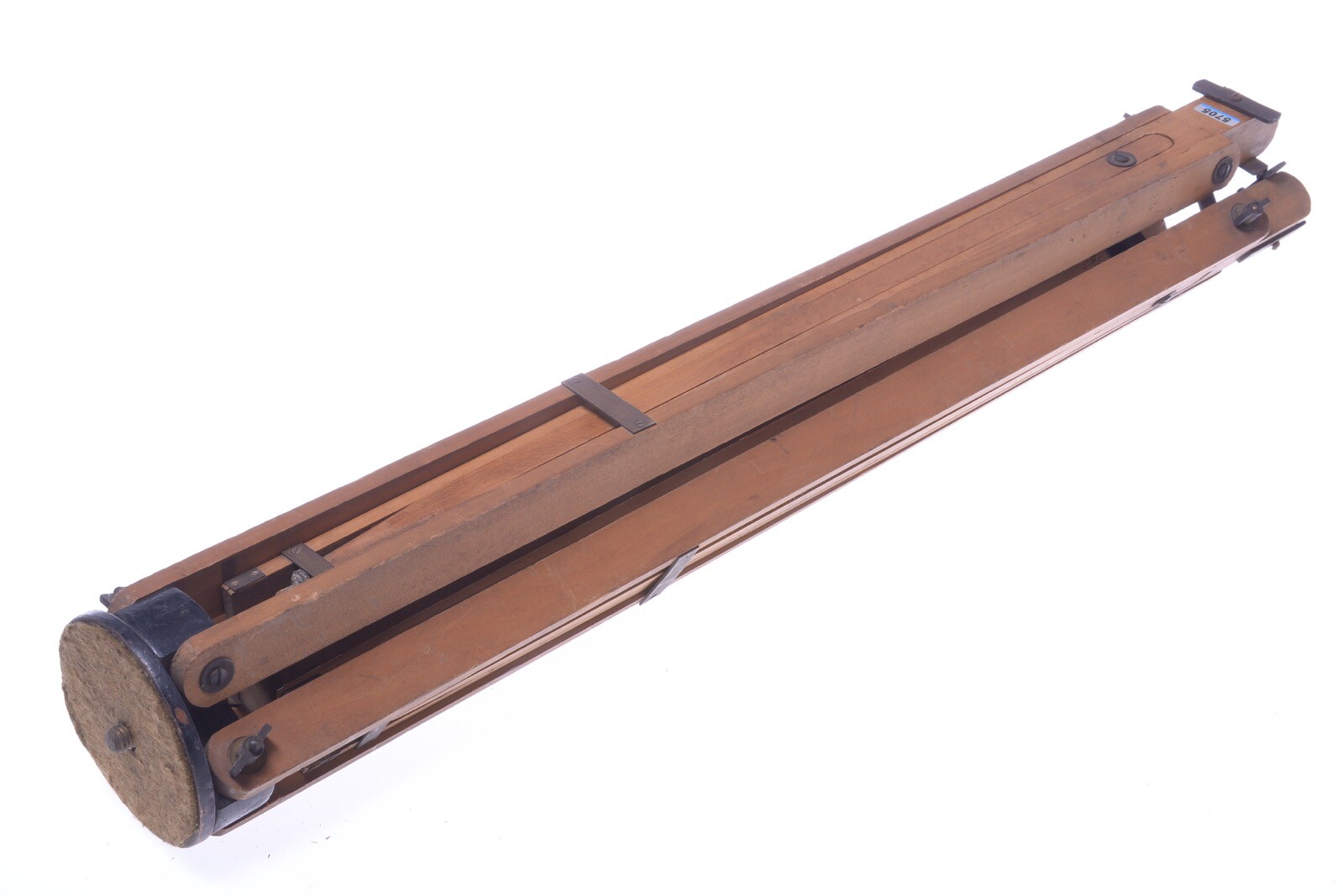 ✅ ANTIQUE WOOD TRIPOD 134CM, 52.75″ GLASS PLATE 9x12cm LARGE FORMAT FIELD CAMERA