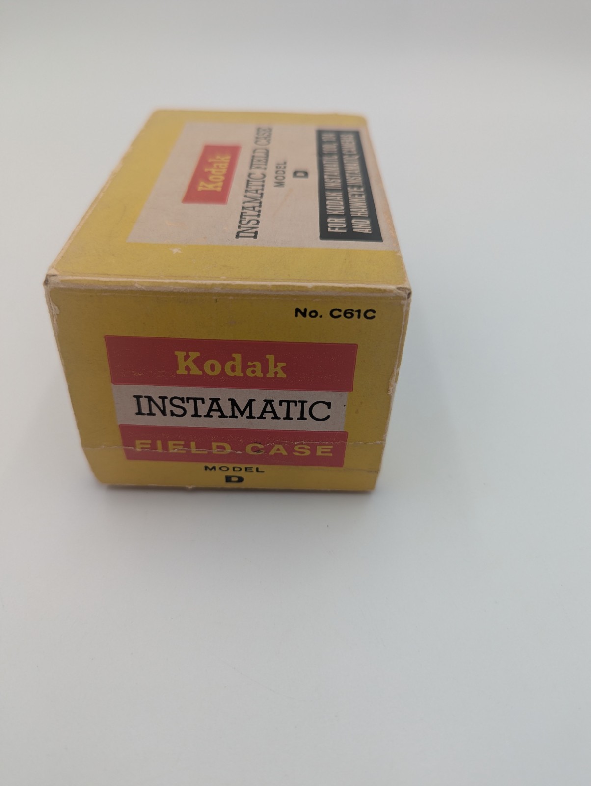 Kodak Instamatic Field Case Model D 100, 104, Hawkeye & Hawkeye F No. C61C