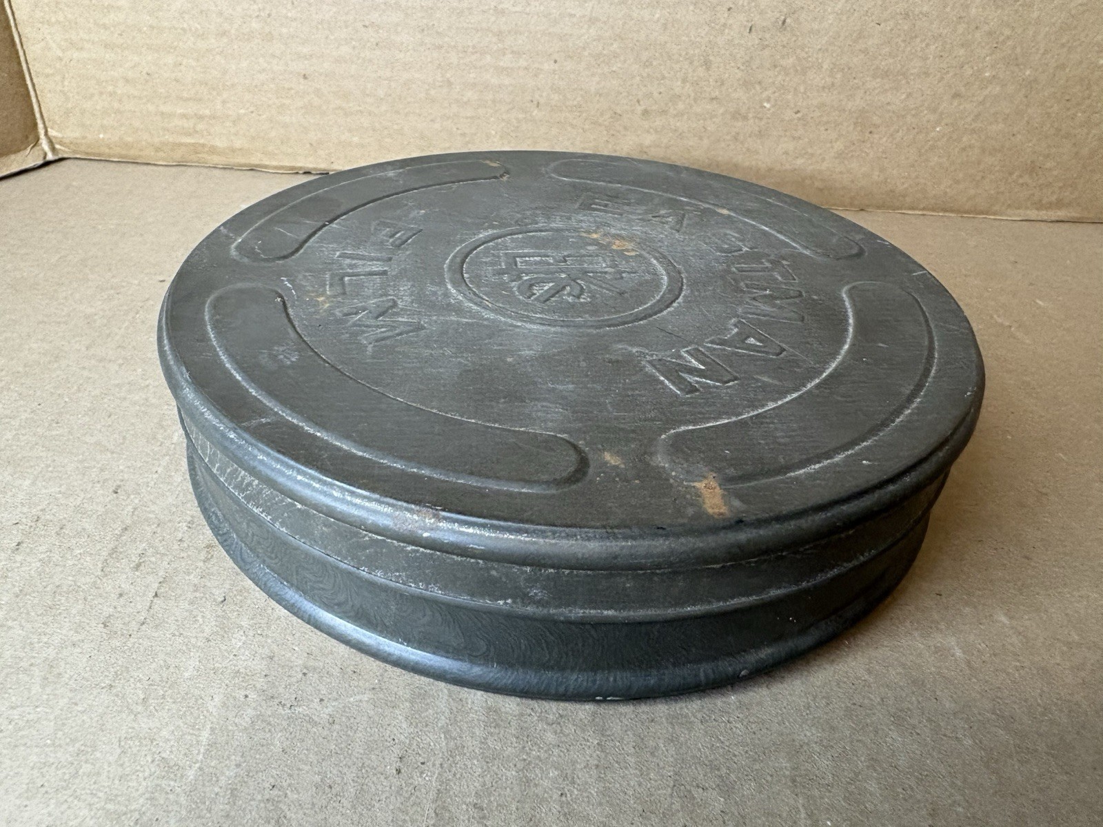 Vtg Film Canister Eastman KODAK Co KODAK Kodascope Movie Tin w/ 10 BONUS Reels