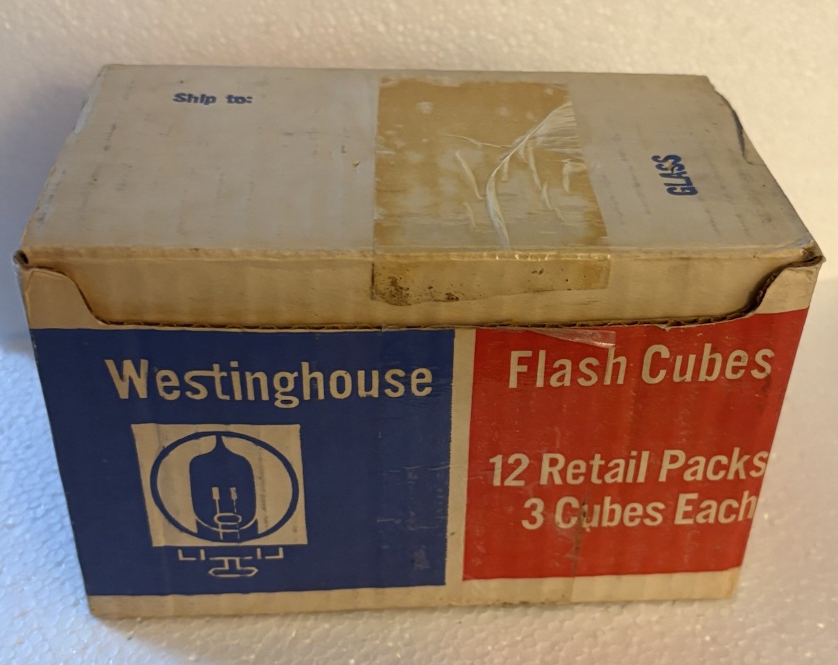 Westinghouse Flash Cubes Flashcubes For Camera Lot Of 11 In Original Retail Box