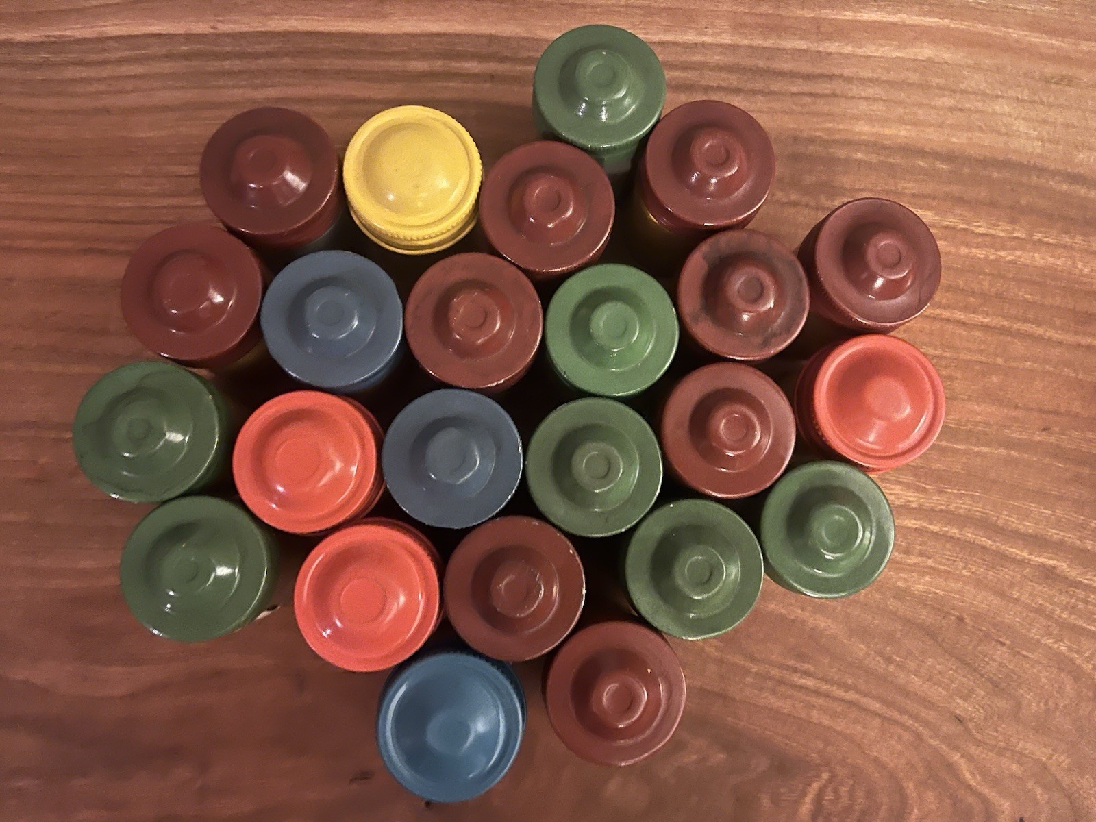 Kodak Vintage Metal Film Canisters – Colorful Lot of 24