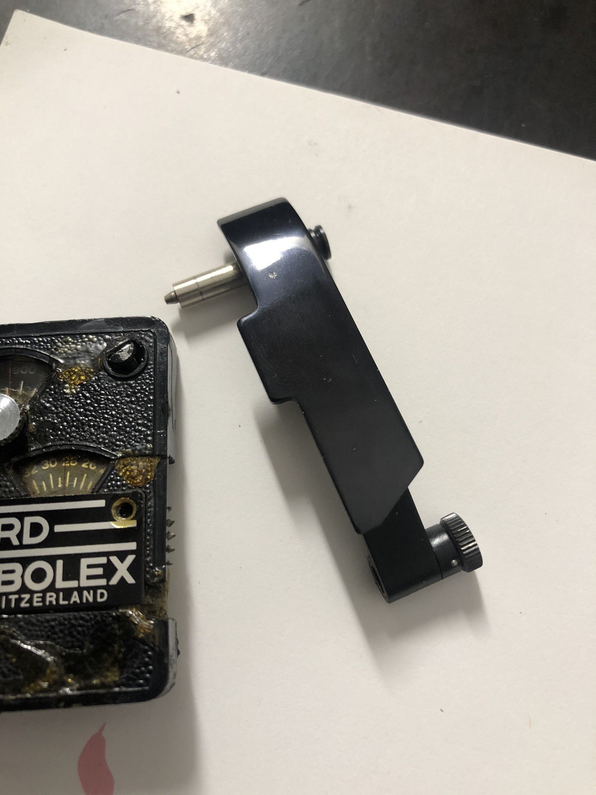 Bolex Timer And Pressure Plate For Bolex H 16 Non Reflex Cameras Bolex
