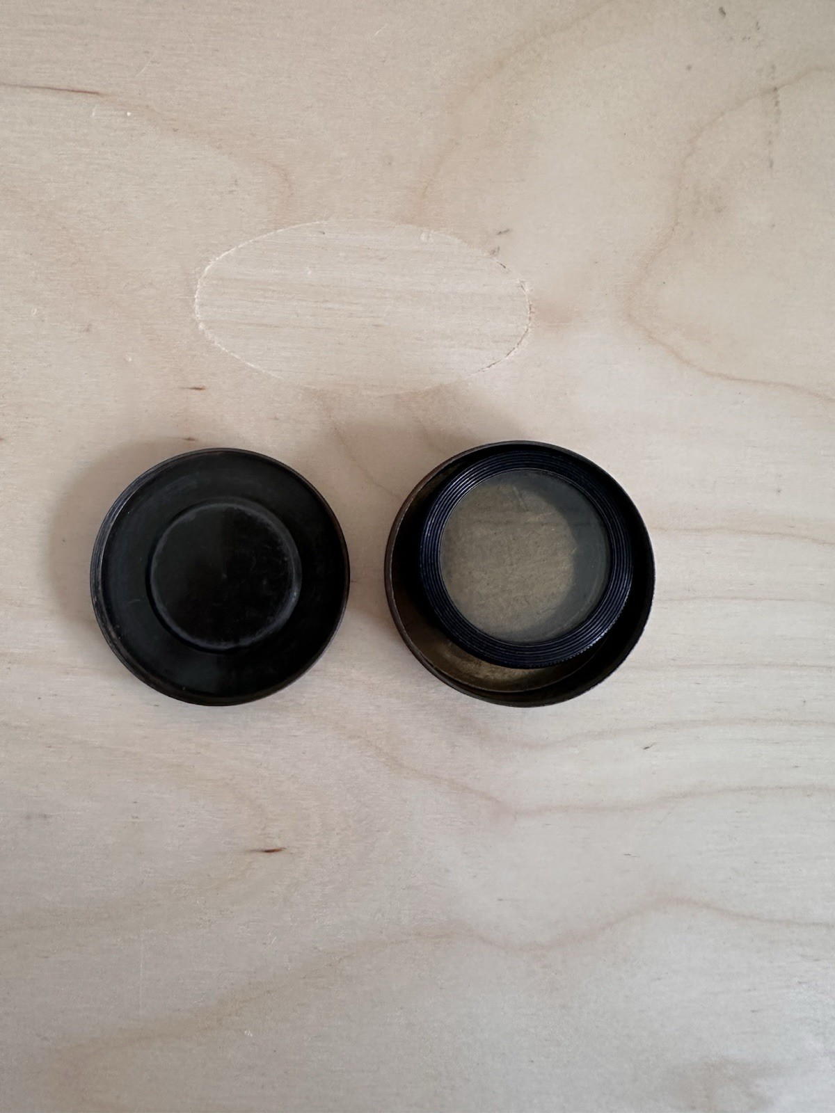 Antique Kodak Portrait Attachment No 6 Camera Lens Filter Rochester NY Case