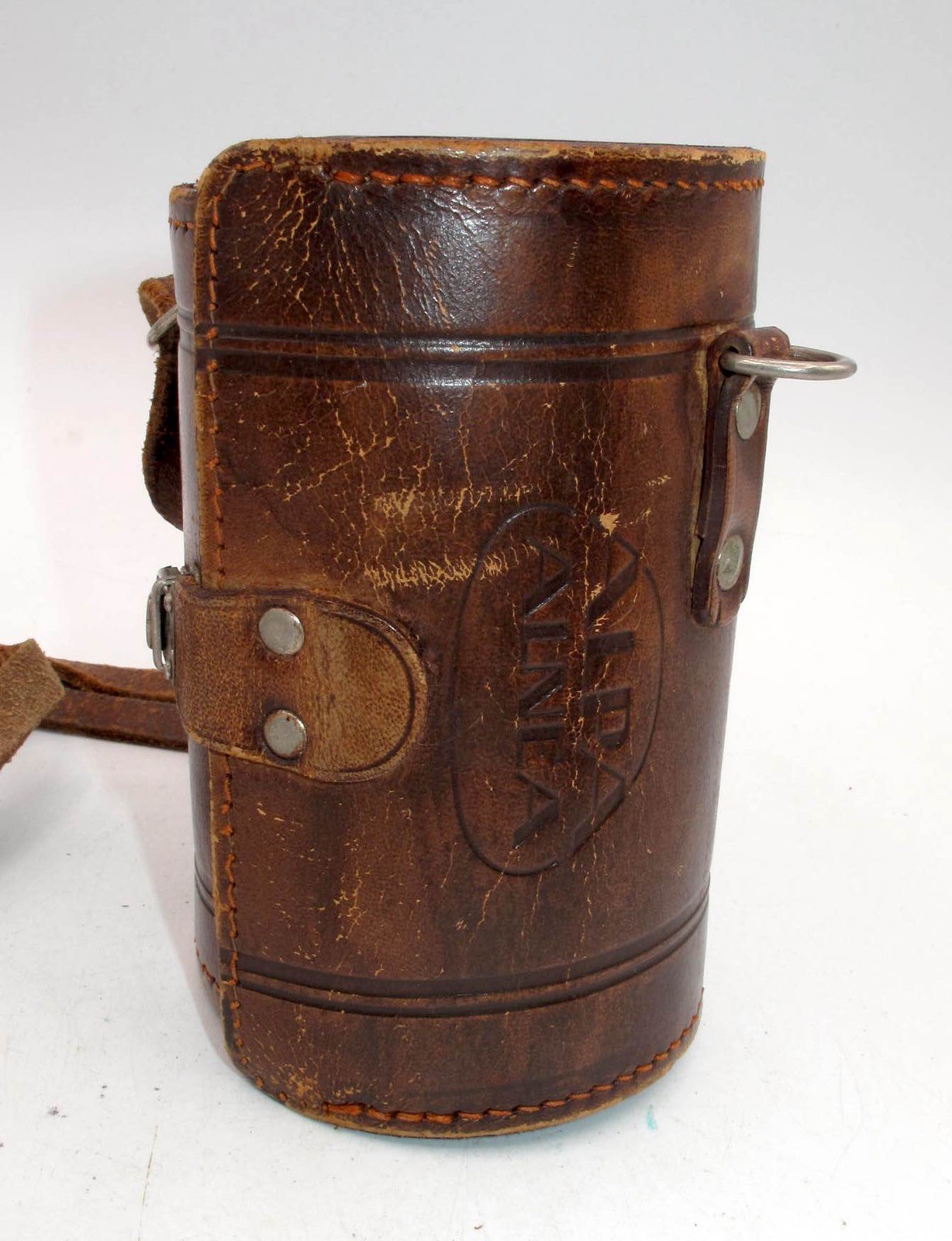 *ORIGINAL* ALPA ALNEA LEATHER HARD CASE 28MM, 50MM & 90MM ANGENIEUX KERN LENSES