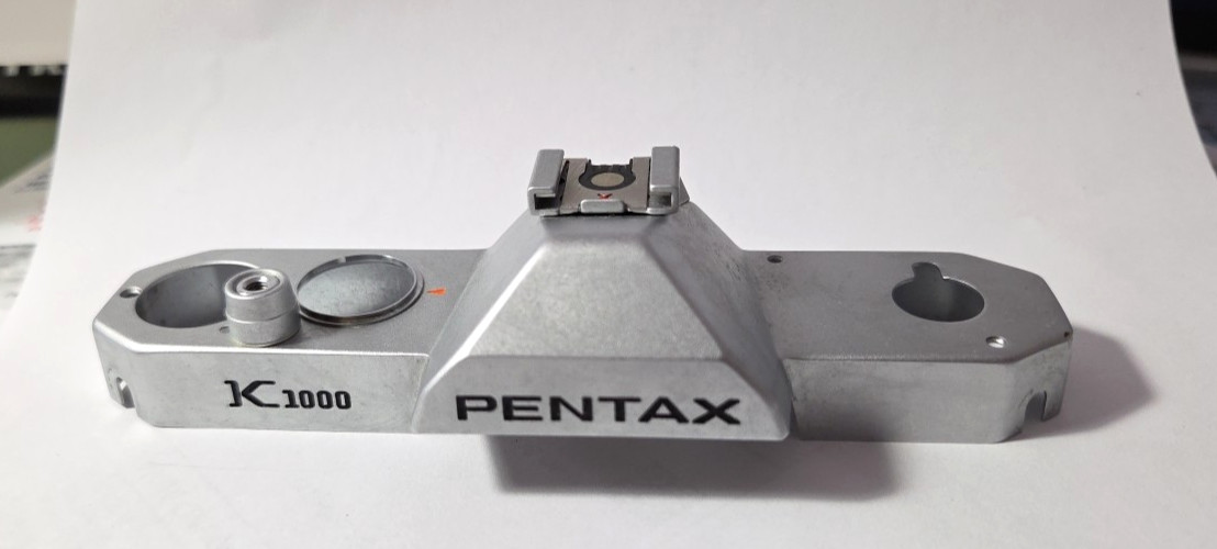 Pentax K1000 35mm SLR Camera Parts: Top Cover & Screws