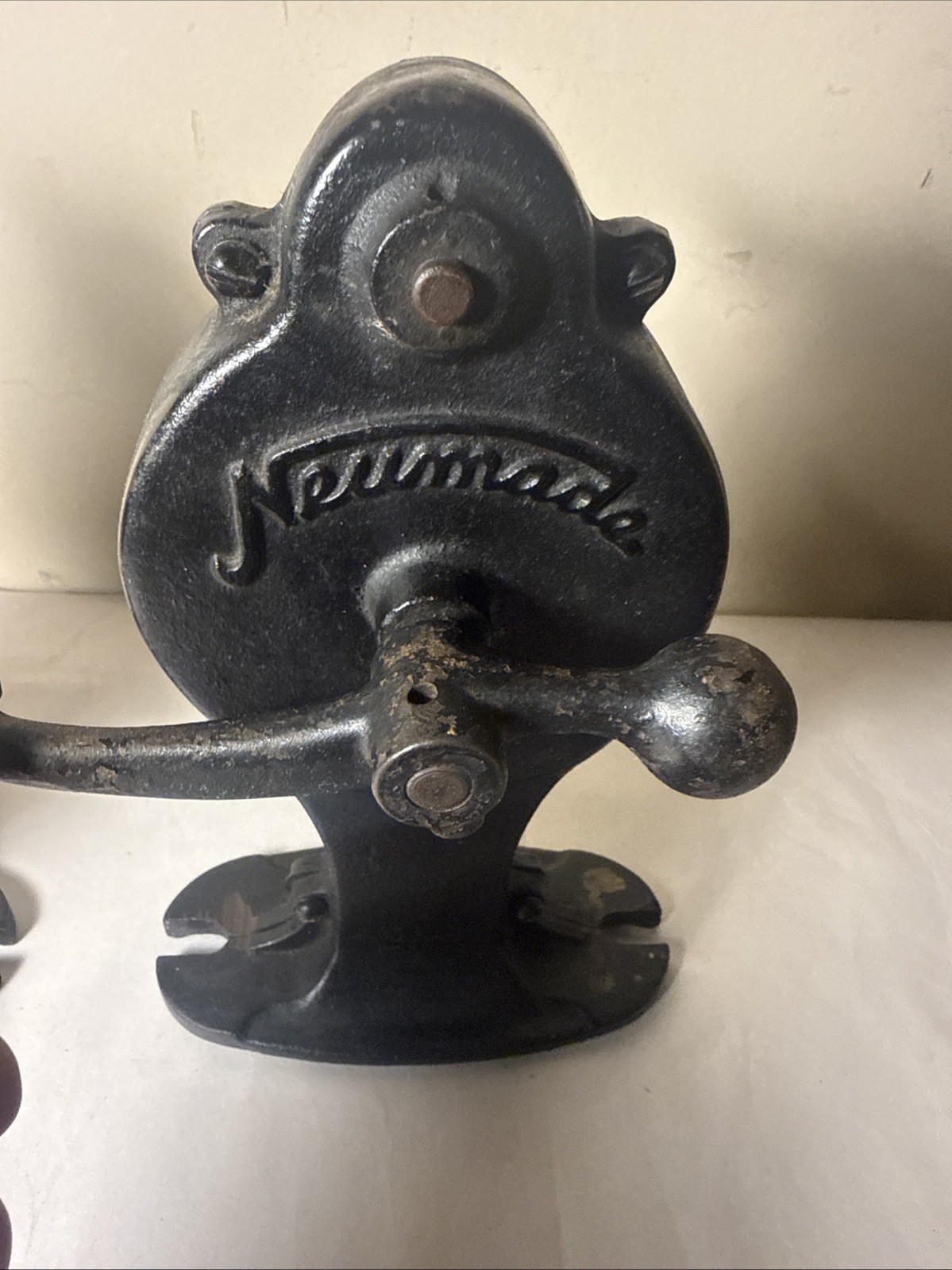(2) Vintage Neumade 35mm Cast Iron Dynamic Rewind