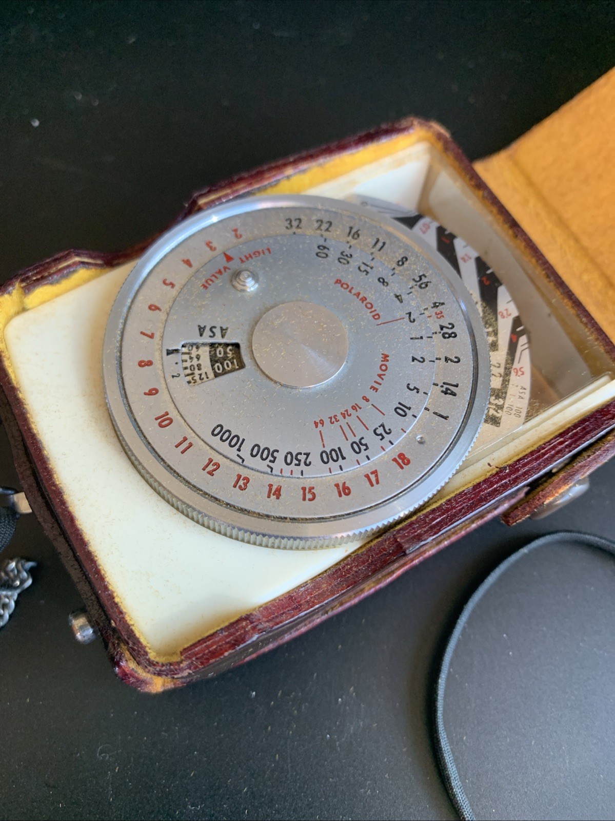 Vintage Handheld Light Exposure Meter Sekonic Made In Japan With Case