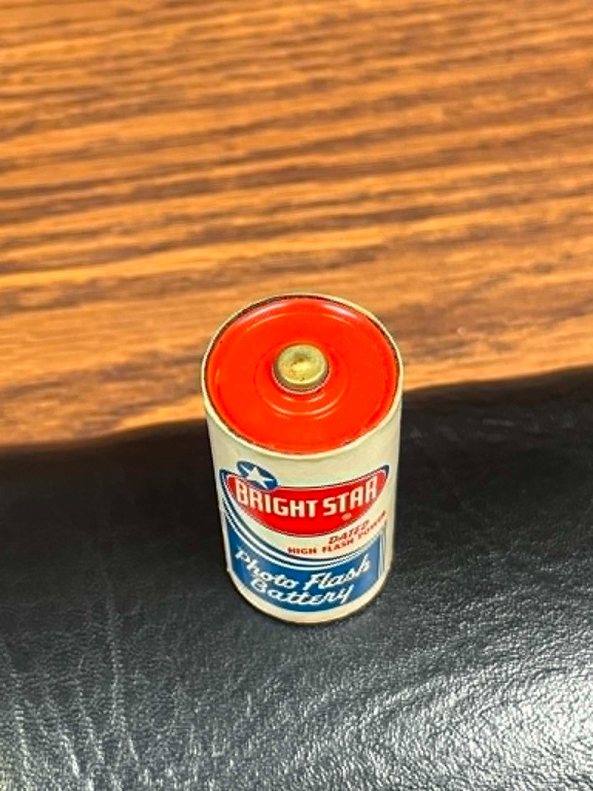 Vintage Bright Star Photo Flash C Cell Battery Freshness Dated 10-59