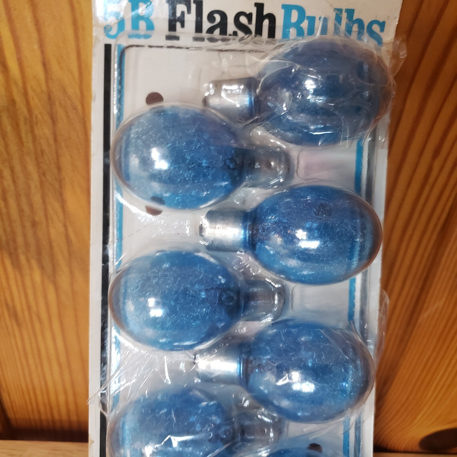 Vintage General Electric GE 5B Camera Flash Bulbs Blue NOS Pack Of 12