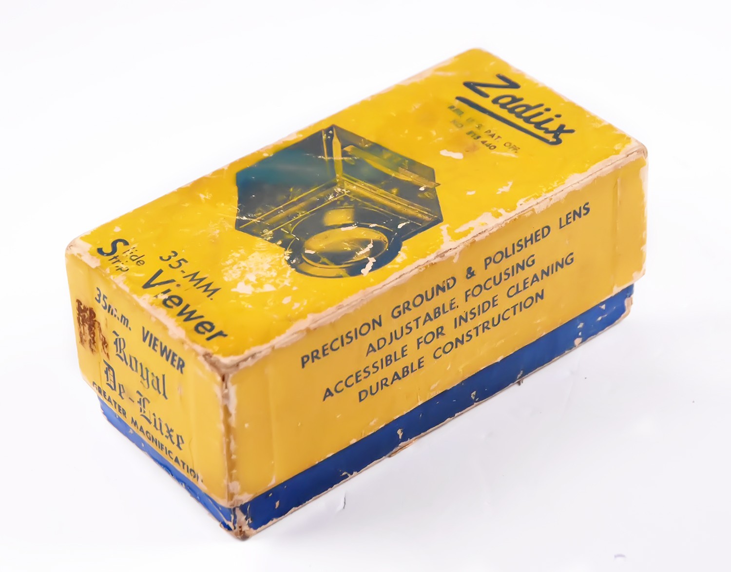 Zadiix Royal De-Luxe Vintage 35mm Slide and Film Strip Viewer