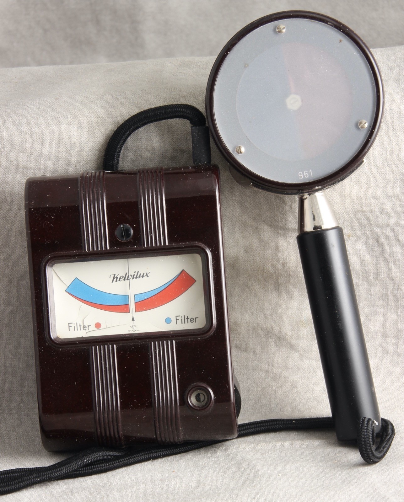 Vintage Gossen Kelvilux, Color Temperature Meter, Boxed