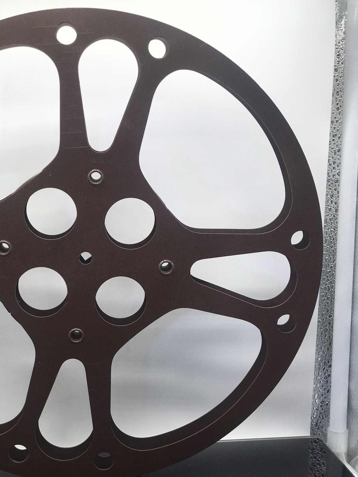 Vintage Goldberg Bros Vintage Motion Film Picture Reel 12.25” 1200 Feet USA Made