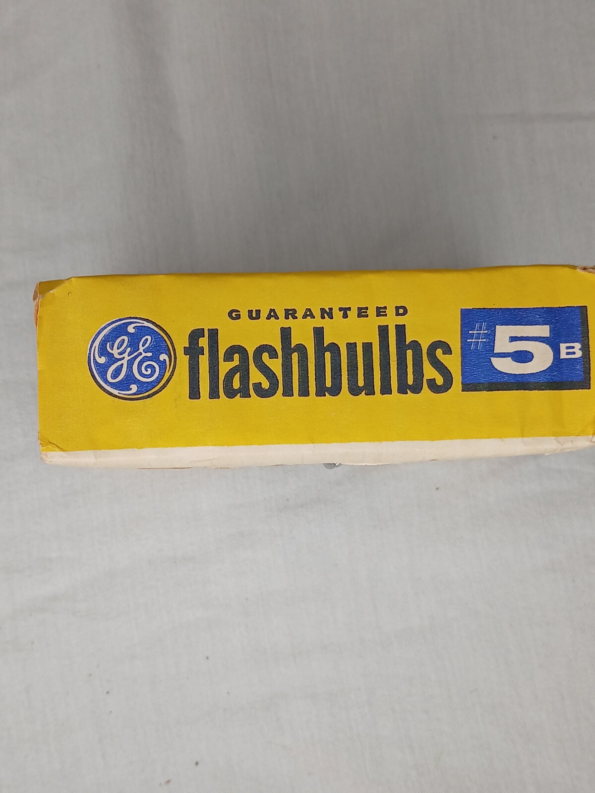 Vintage General Electric GE 5B Blue Camera Flash Bulbs – 3 Bulbs Total
