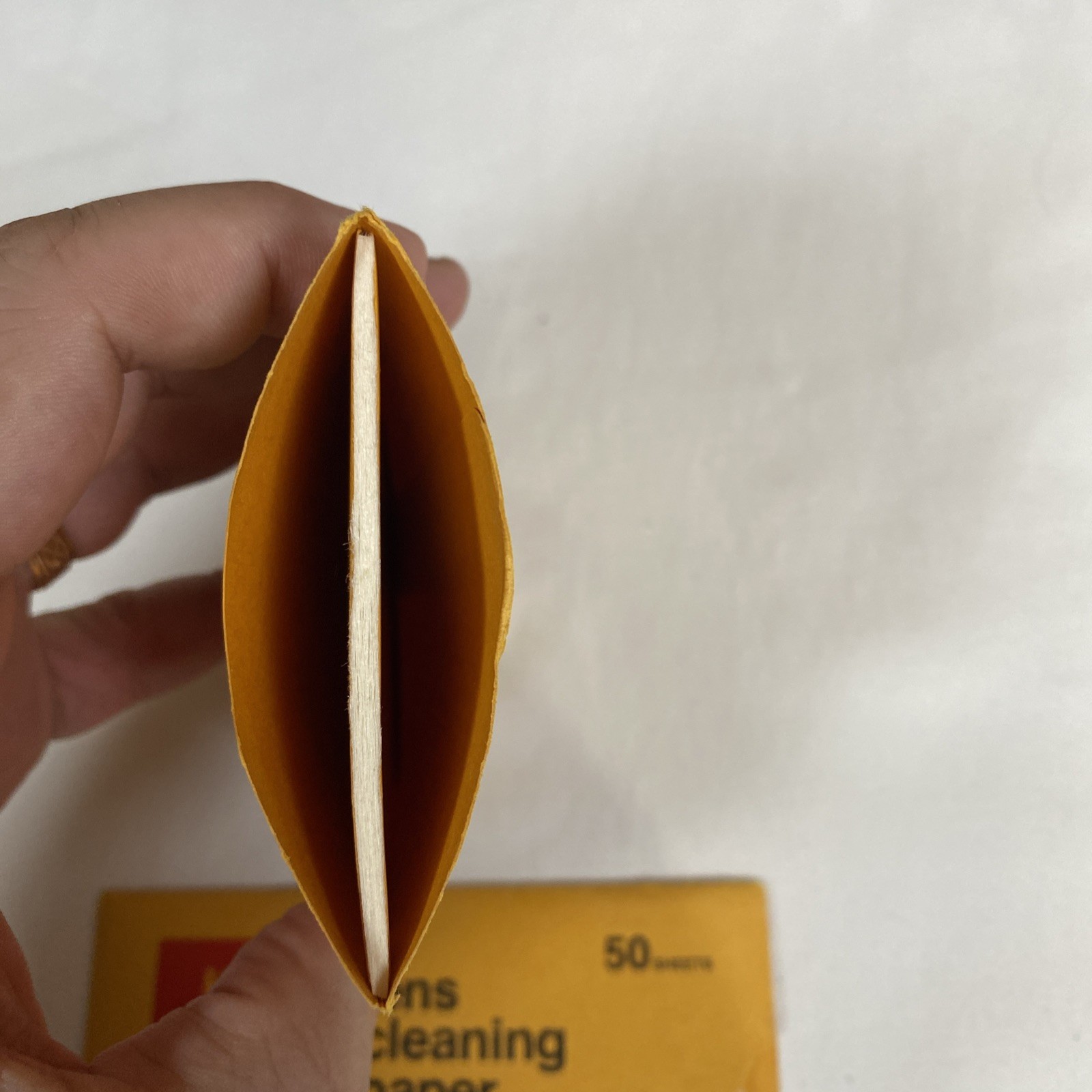 Kodak 2 lens cleaning paper up to 50 sheets per sleeve Vintage Parts & Accessori