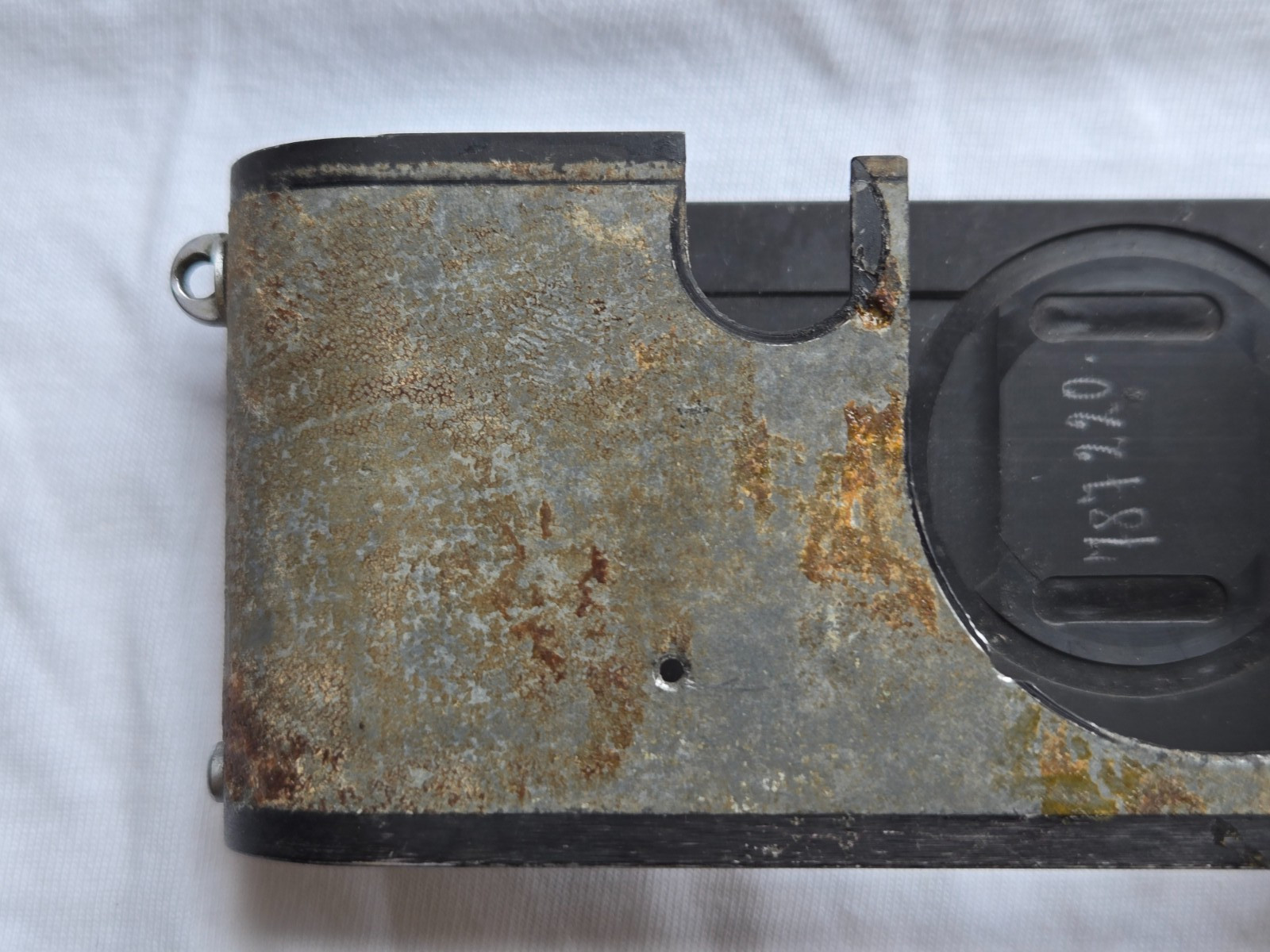 Original OEM Parts Leitz Leica Late RD IIIf Main Body Shell No Leather 3F IIIF