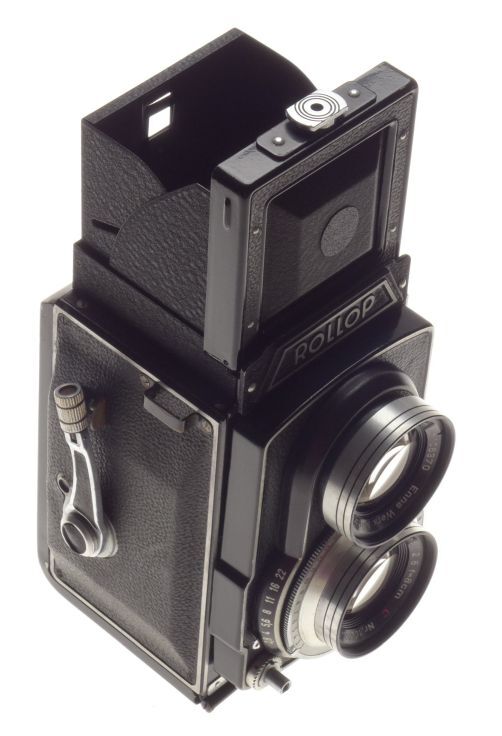 Lipca rollop automatic tlr film camera enna ennit 1:2.8 f=8cm coated lens