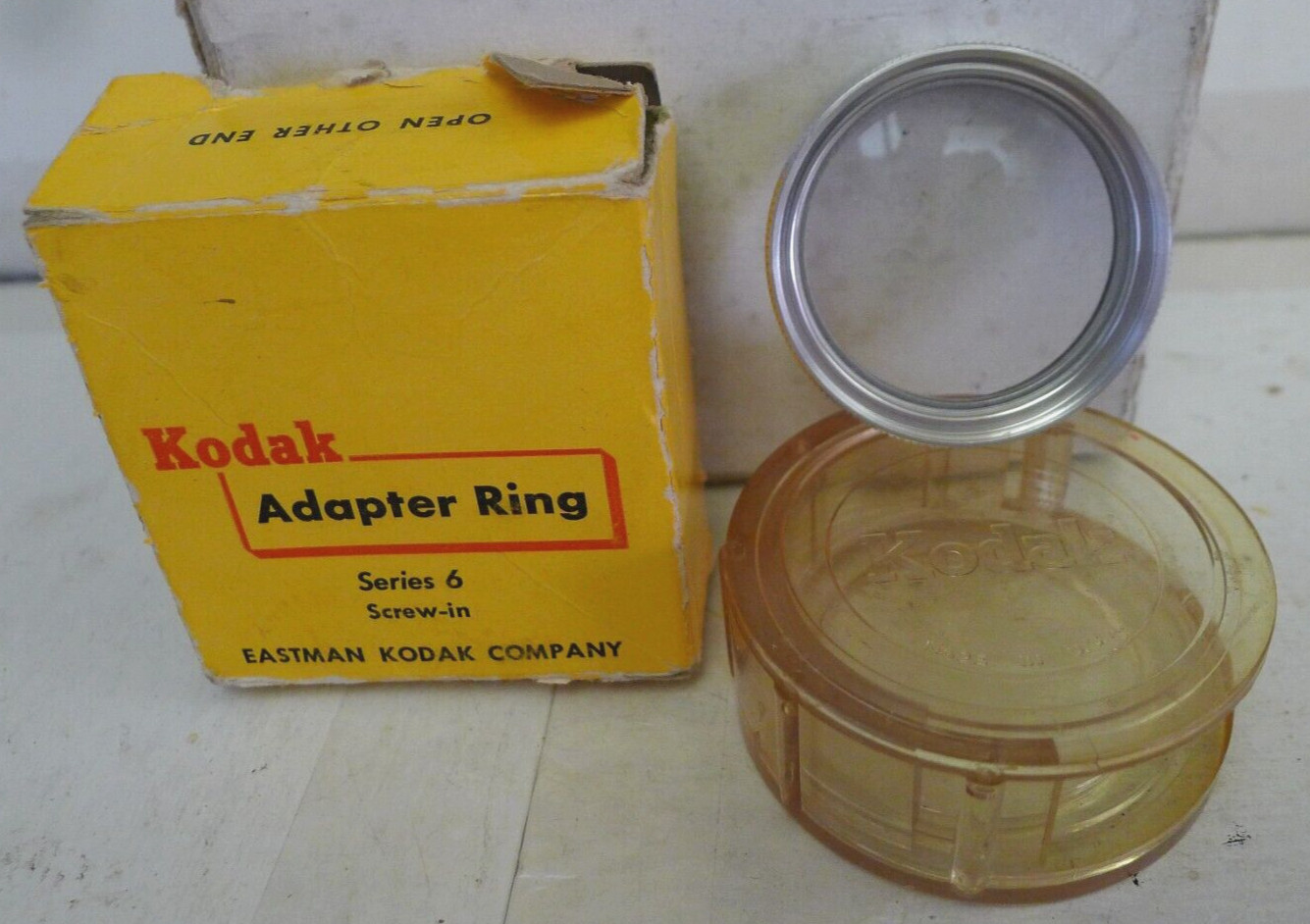 Kodak Series 6 No 62 Adapter Ring Screw-In with Case & Box