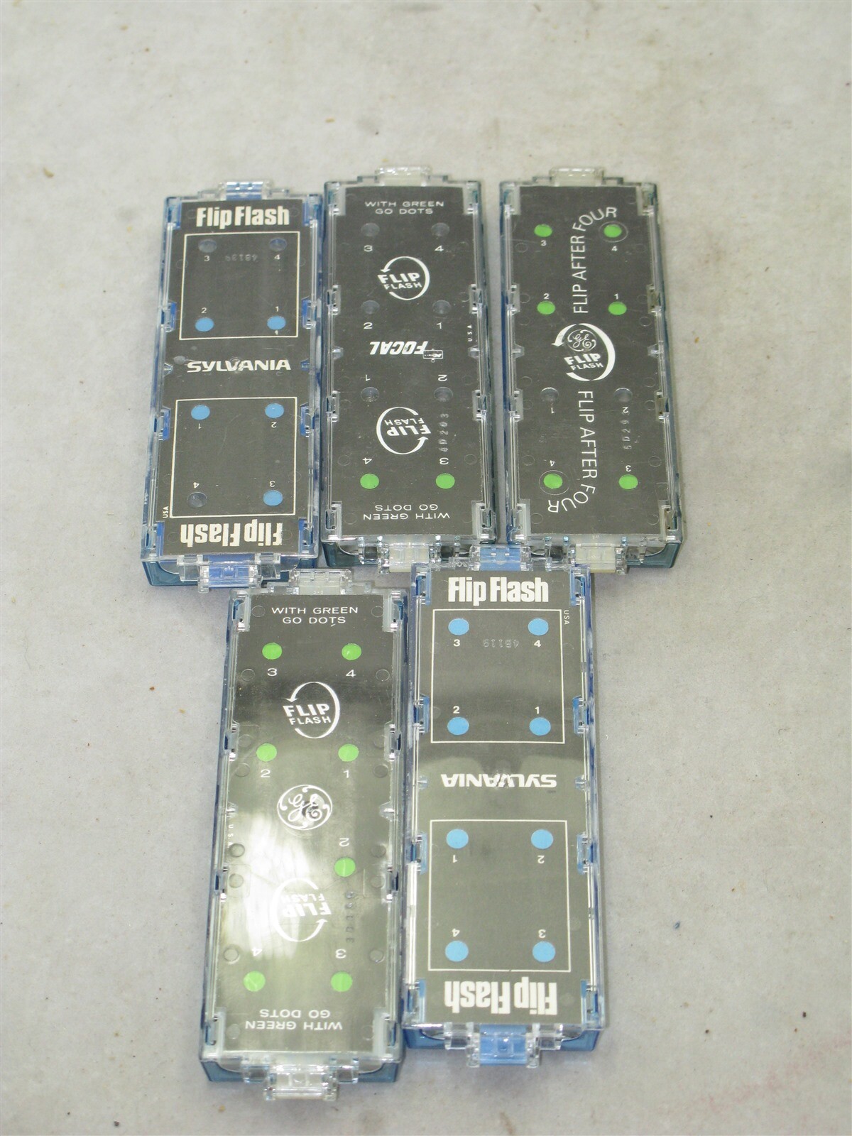 Mixed Lot Flip Flash Flash Bars 45 flashes