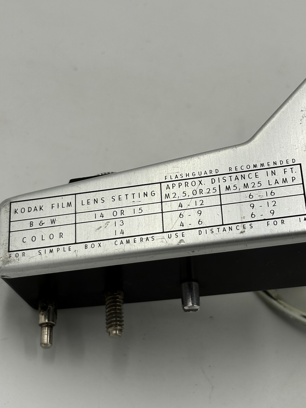 Kodak Kodalite Midget Flasholder No. 740 Camera Flash w/Bulb