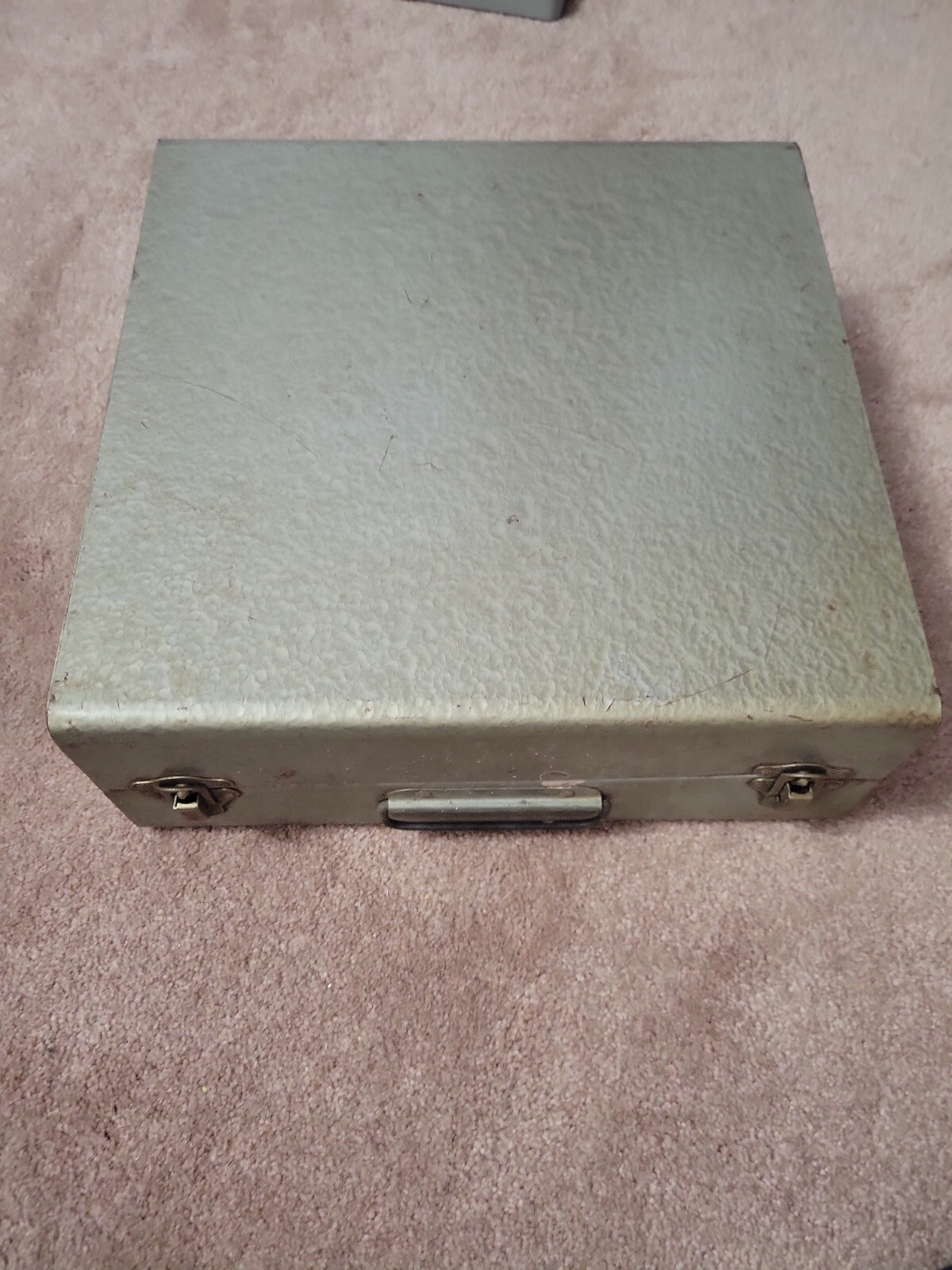 Vtg Chicago Kitchenware Metal Light Bar 4 bulb base Dual Switch with case