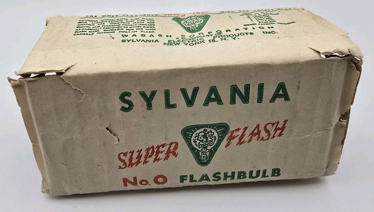 Sylvania Flashcube Flashbulb Blue Dot Super 10 Flip Super Flash M2 No. 0 M3B Lot