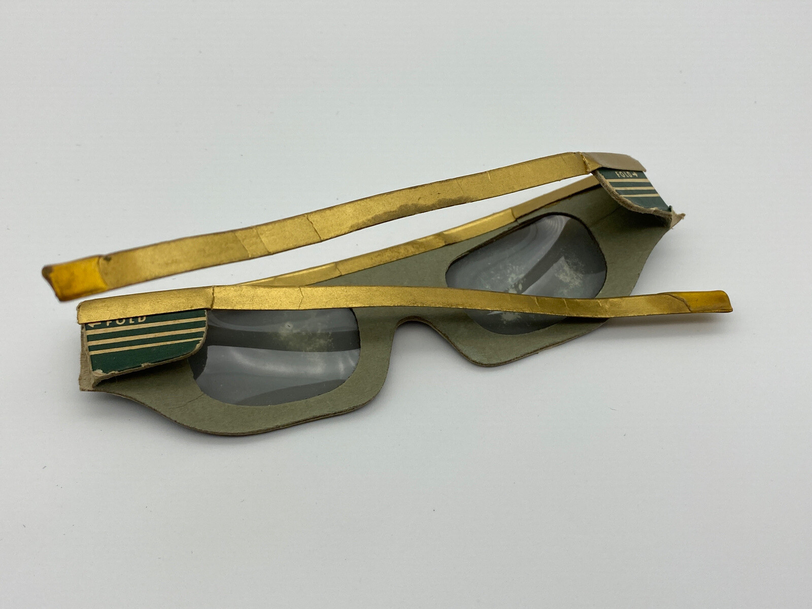 Vintage Polaroid 3-D Glasses Set of 3 Cardboard Movie Film Viewers Retro