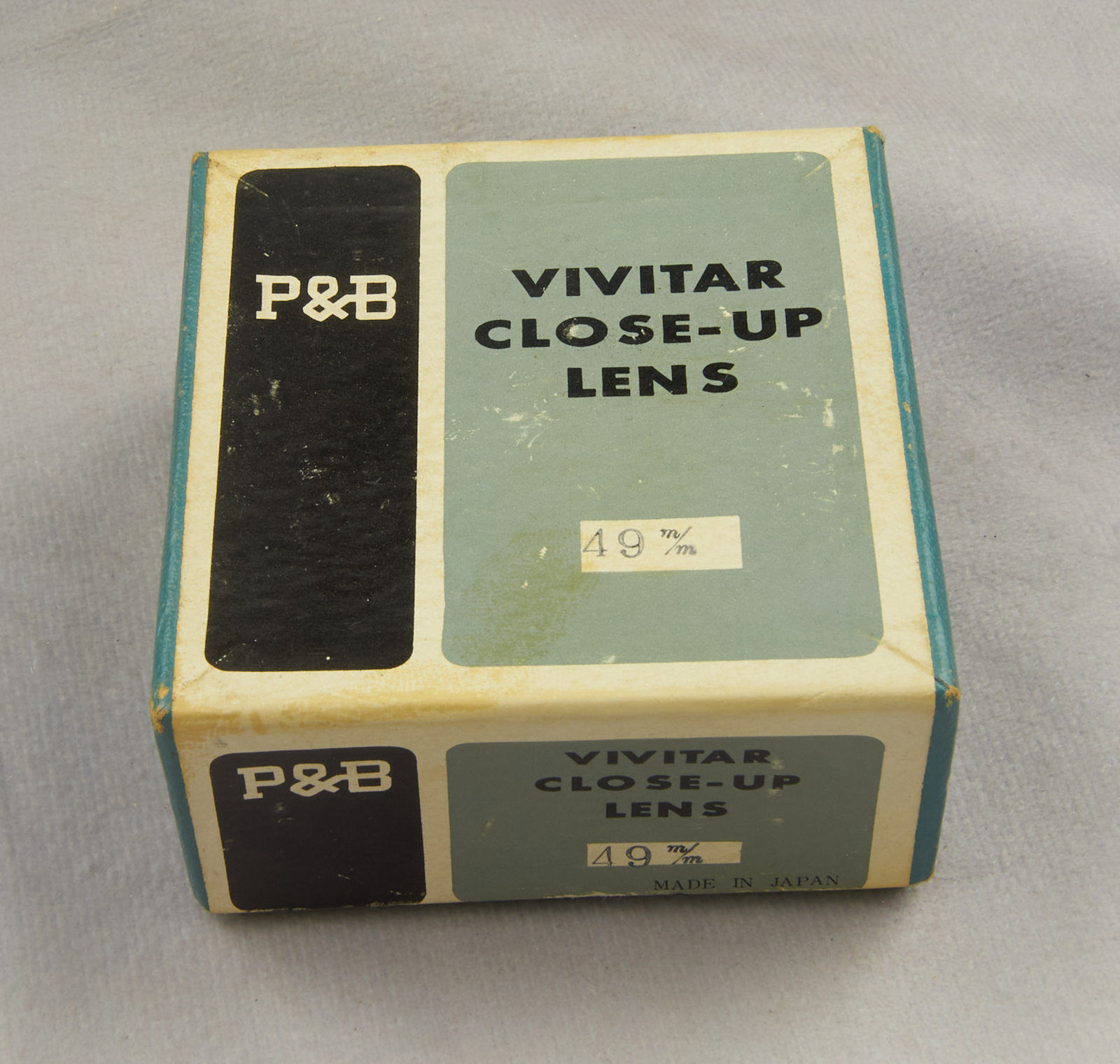Vivitar P&B Close up Lens NO. 1,2,3 With Case and Original Box 49MM