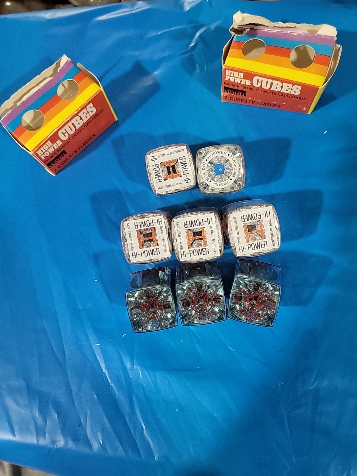 Lt Of 8 Vintage Highpower Flashcubes