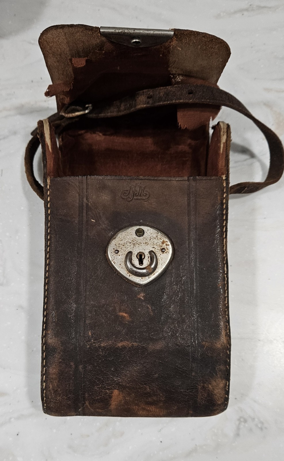 Vintage Leather/Cowhide Camera Cases Lot Of 8. USA