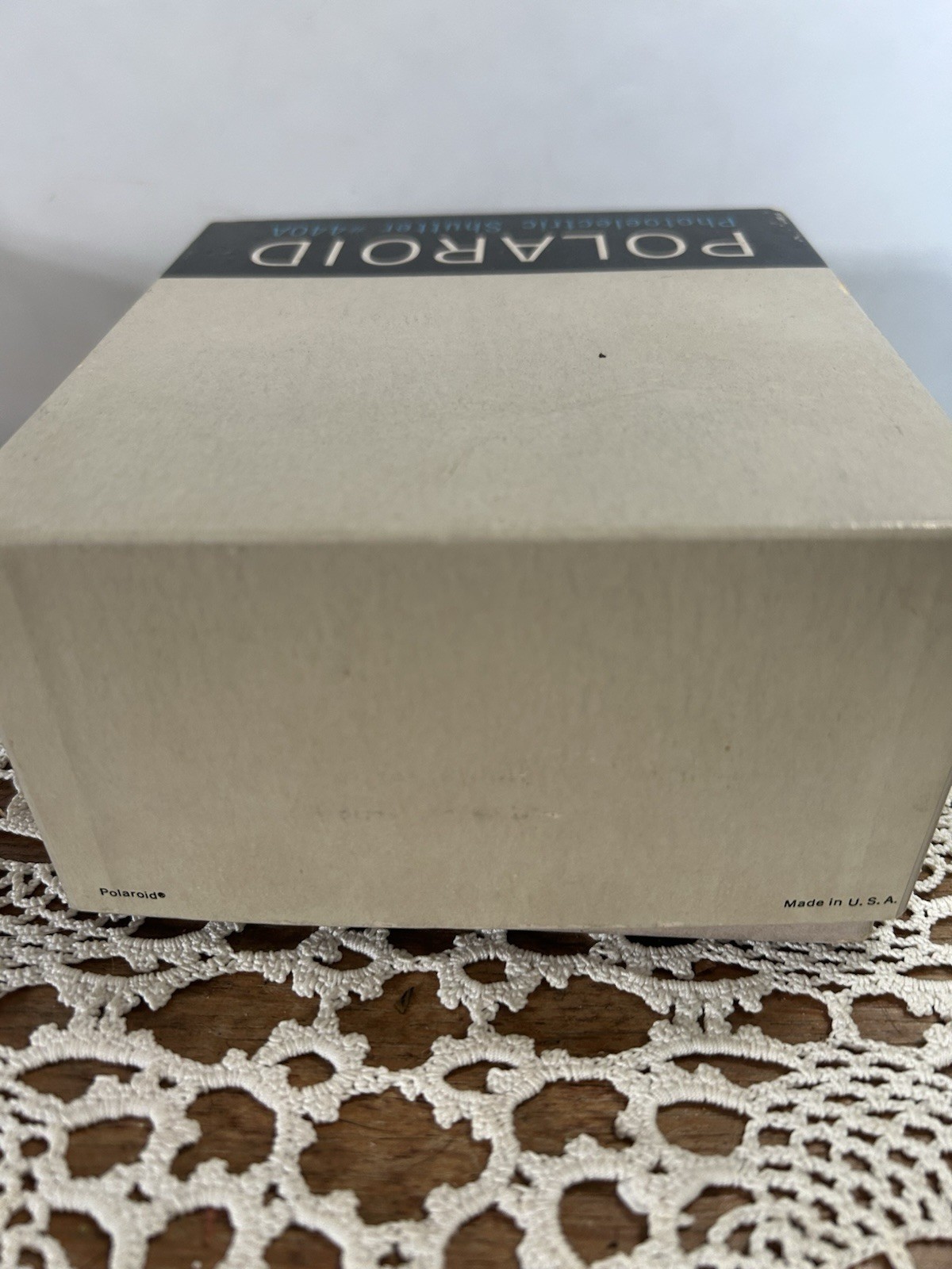 Vtg Polaroid Photoelectric Shutter Mod #440 with Original Box & Manual-Untested
