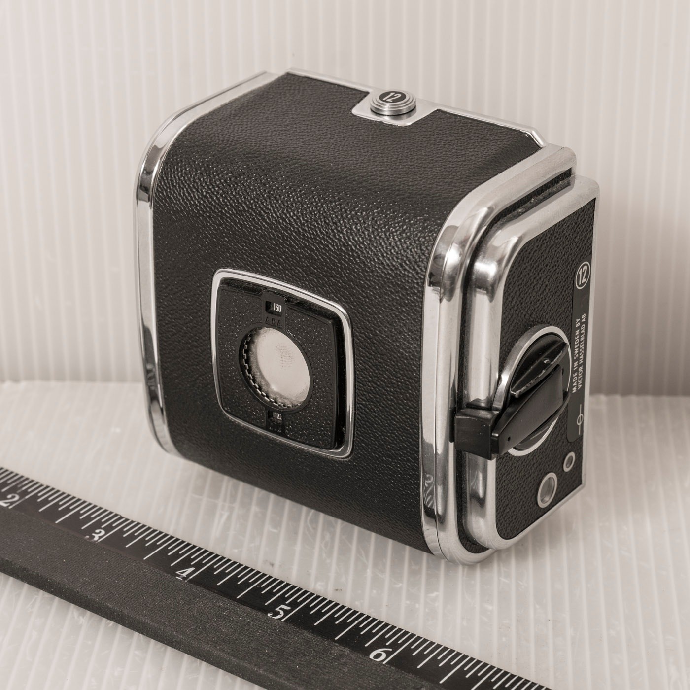 Hasselblad A12 Chrome 6×6 120 Roll Film Back (12 button)