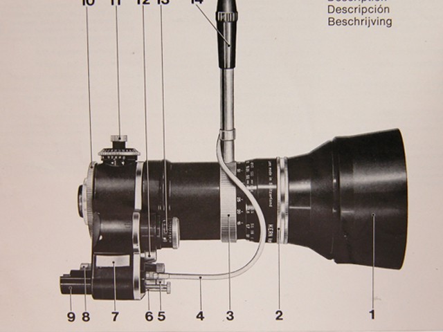 Bolex Vario-Switar 16-100mm POE Zoom Lens FACTORY INSTRUCTION MANUAL Original