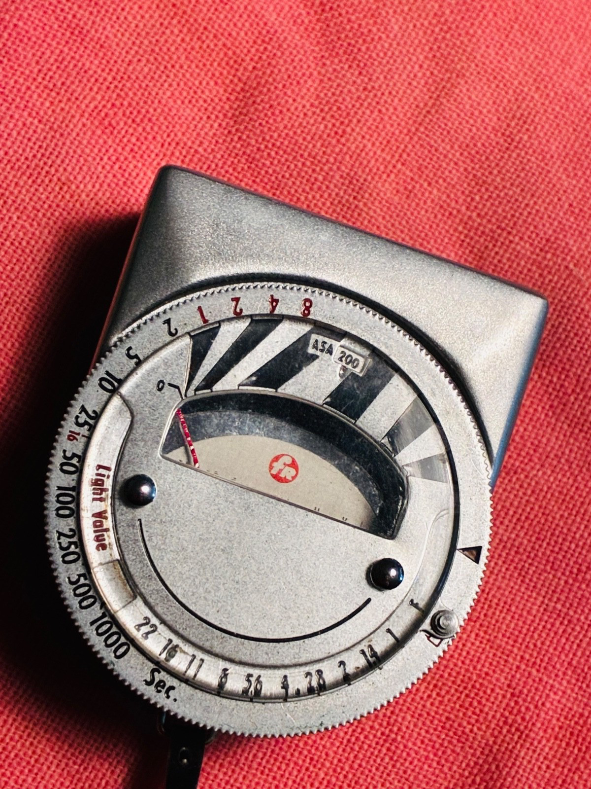 FR EM-1 Vintage LIGHTMETER Made in Japan PHOTOGRAPHY Original Case Lanyard
