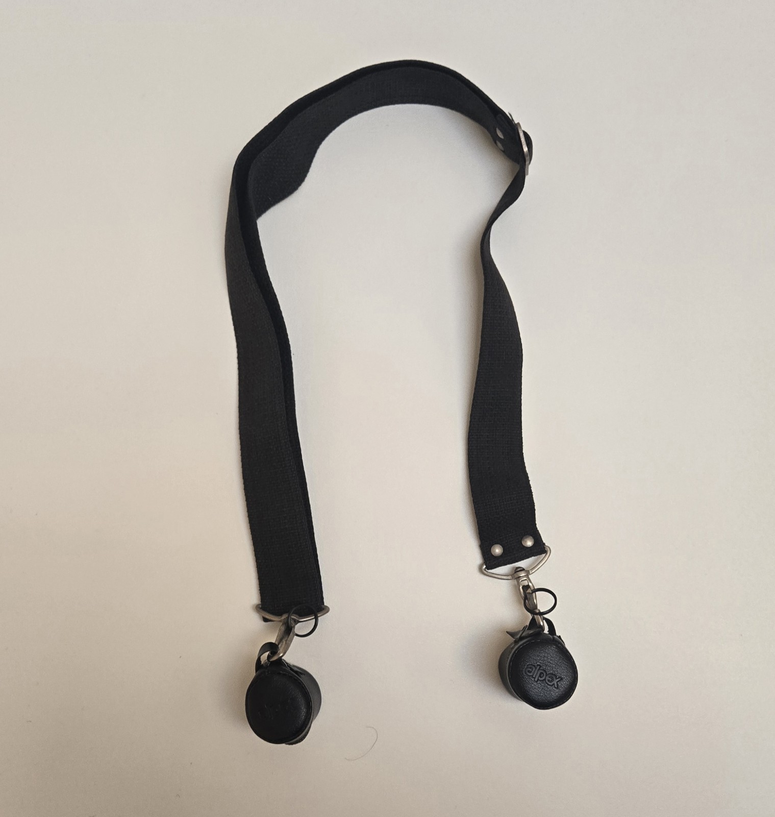 Vintage Alpex Camera Strap w/ Dual 35mm Film Canister Holders – Made in Japan
