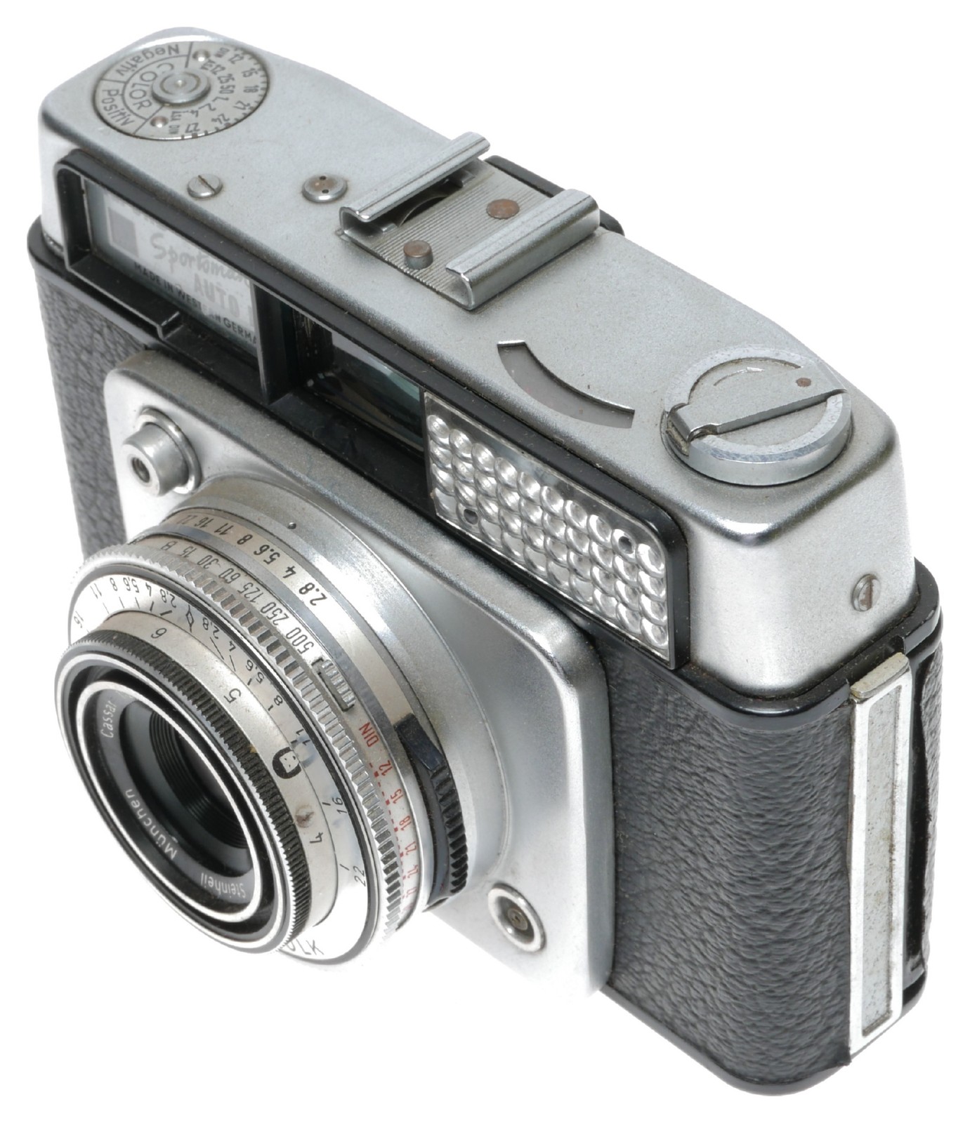 Ilford Sportsman Auto 35mm RF Camera Steinheil Cassar 1:2.8/45mm