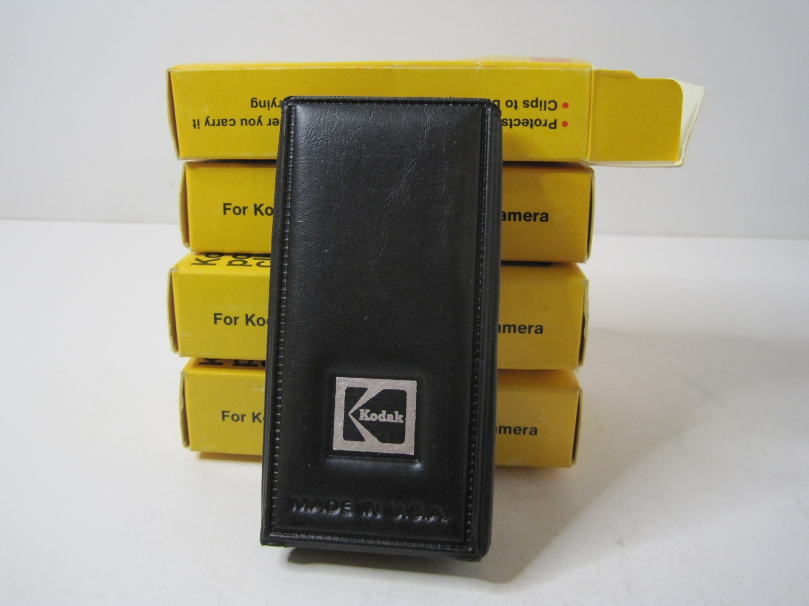 Lot of 4 Kodak Pocket Clip-on Case Model 1 C 18C For Kodak Instamatic 10 Camera