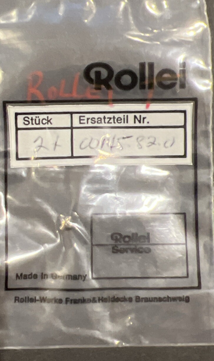 NOS Rollei T Rolleiflex Genuine Original Part Pictured 00145.82.0