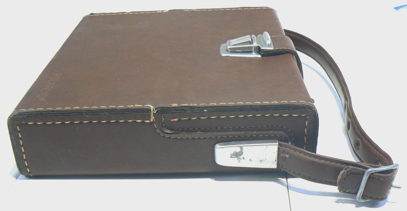 Polaroid Leather Compartment Case for Folding SX-70 Tan Camera & Accessories Z