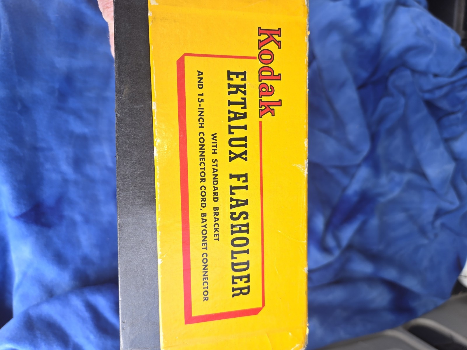 Vintage KODAK Ektalux Flash Hokder And Extension Unit Rare HTF Dou Original Box