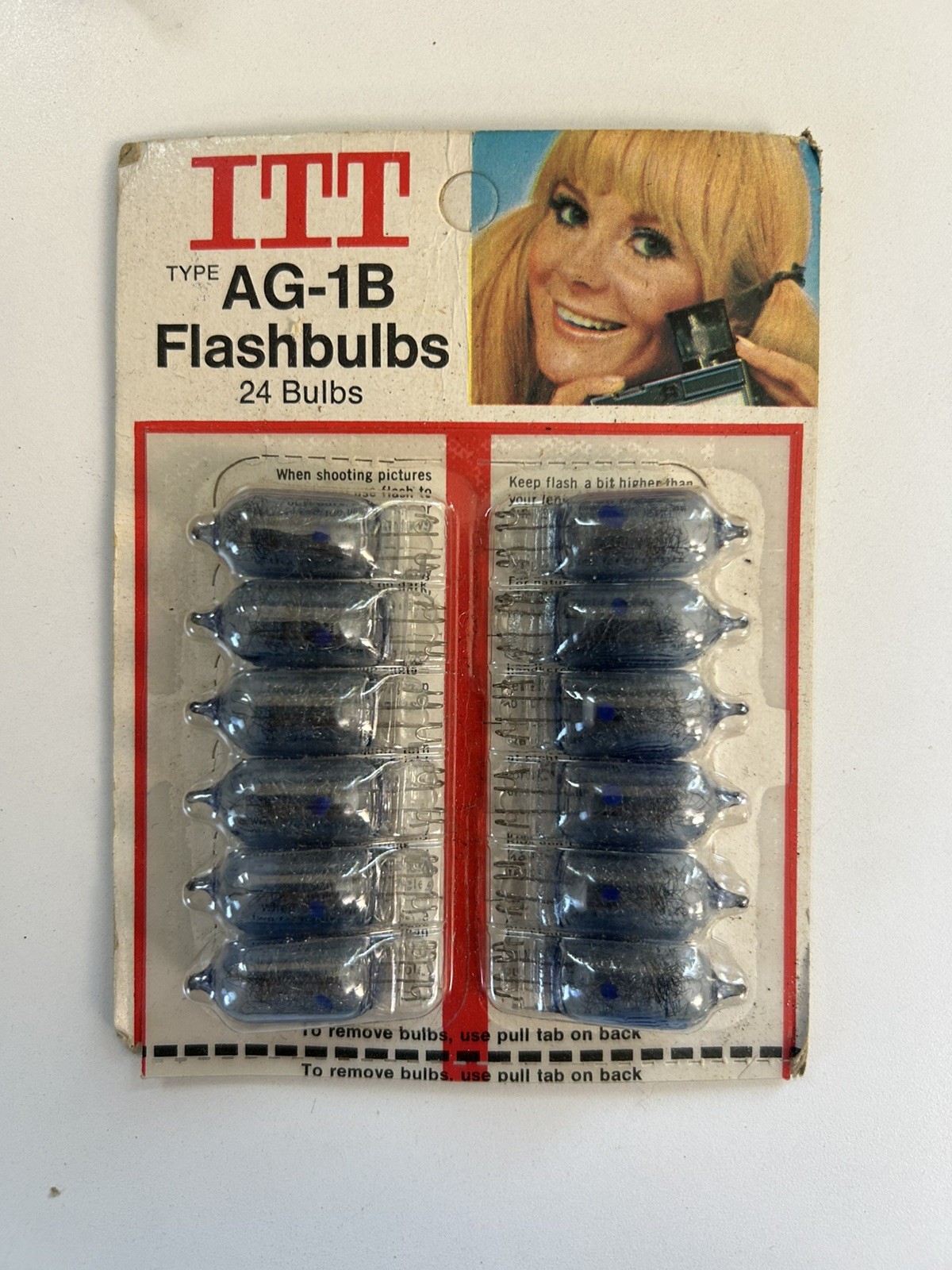 Lot of Vintage Film Flash Bulbs GE Sylvania ITT Variety