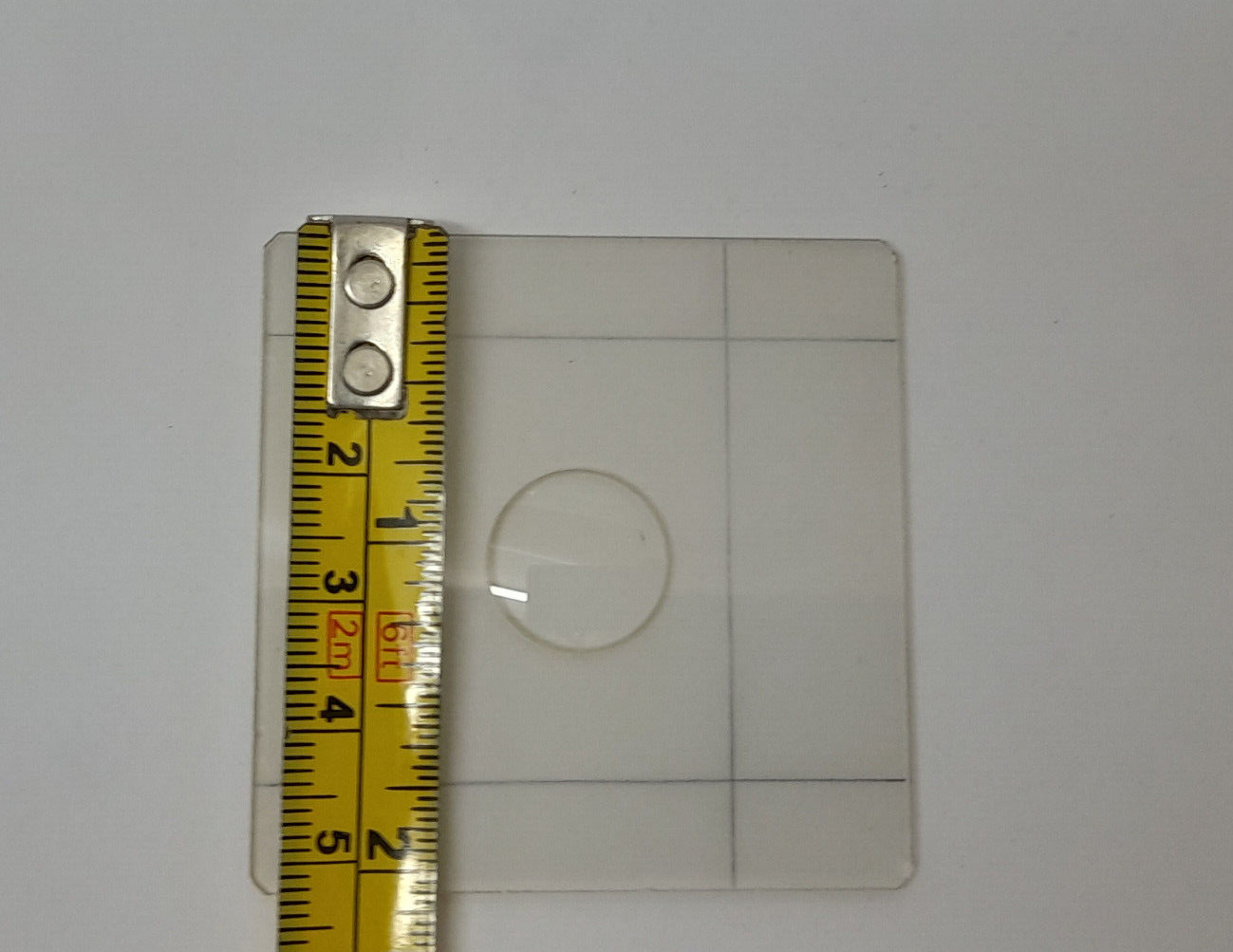 MEDIUM FORMAT GLASS LN FOCUSING SCREEN FOR TLR & DISTANCE FINDER FOR 6X6 CAMERAS