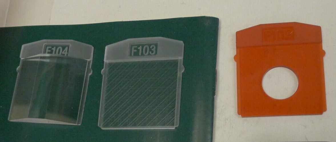 Polaroid Cokin Special Effects Filters +Case & Box for Spectra System Cameras